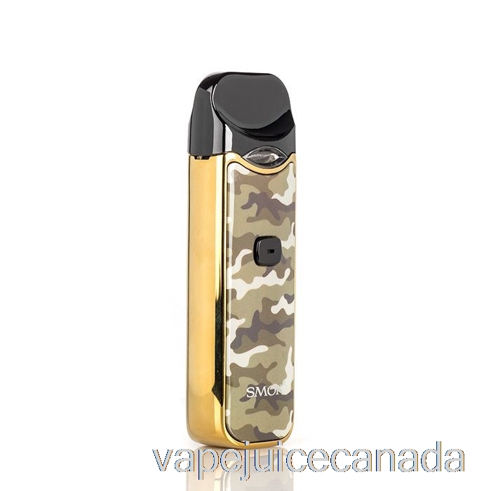 Vape Disposable Canada SMOK NORD 15W Pod Kit Gold Camo